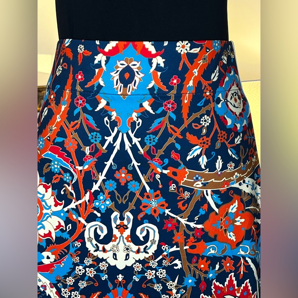 NWOT Gretchen Scott Jersey Pencil Skirt - Magic Carpet Size Large - Picture 5 of 13